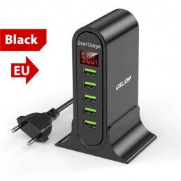 Stolová nabíjačka 5x USB port